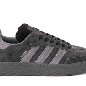 Adidas SAMBAS Charcoal and Light Gray Sneakers Men’s 8.5